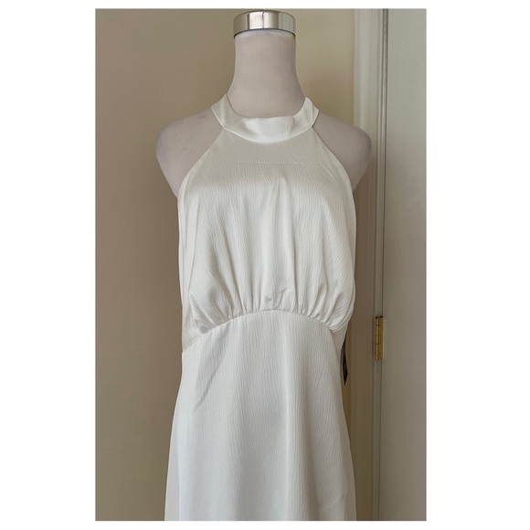 Aidan by Aidan Mattox Halter Midi Dress - Picture 11 of 16